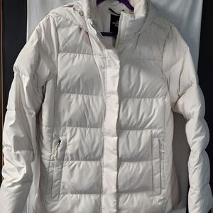 The North Face Women's White Puffer Jacket